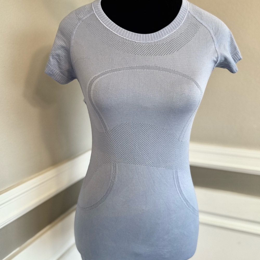 Lululemon (4) swiftly tech (I believe it’s iron purple)